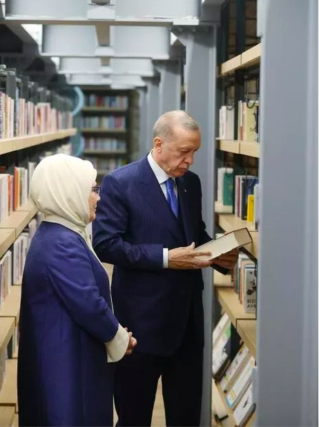 Erdoğan Rami Kütüphanesi'ni açtı müjdeleri sıraladı! Her gün hizmet verecek - Resim: 0
