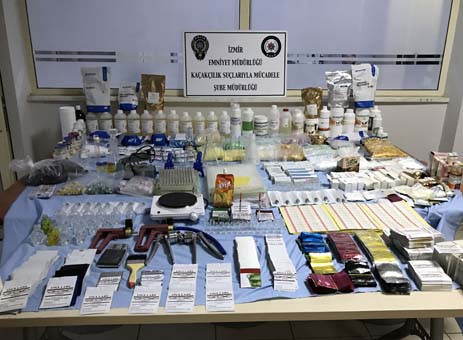 İzmir'de lüks villaya baskın! Vücut geliştirme şampiyonu gözaltında - Resim: 3