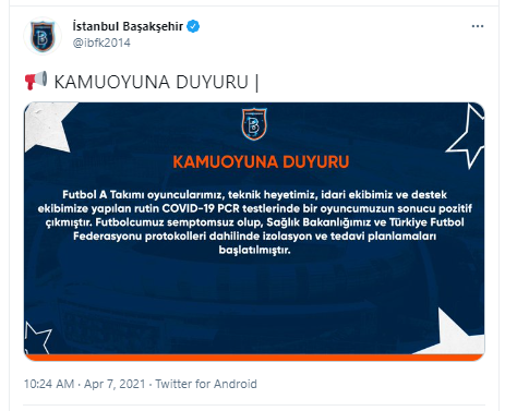 Süper Lig'de 33. haftada karşılaşacak 2 takımı koronavirüs vurdu - Resim: 0