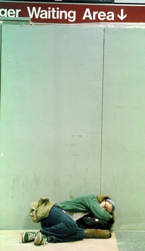 Öyle bir yerde uykuya daldı ki... - Resim: 1