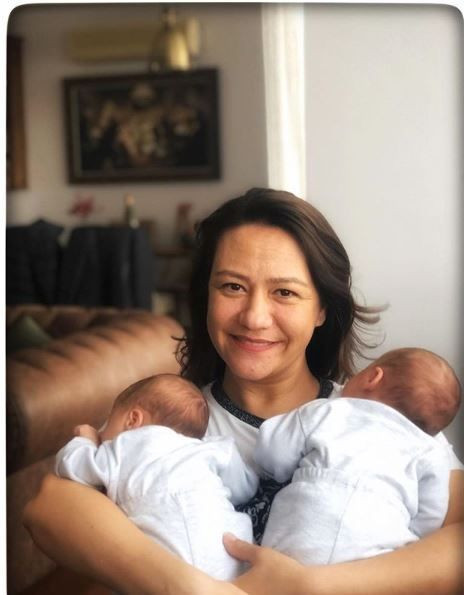 Ezgi Sertel ve eşi Ozan Çobanoğlu ikizlerini paylaştı gelen yorumlar isyan ettirdi - Resim: 2