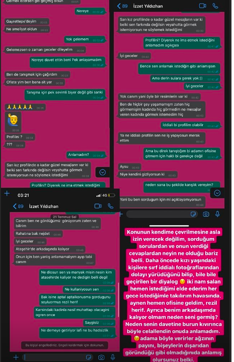İzzet Yıldızhan'ın müstehcen mesajları ifşa oldu! Aysu Varol'u ofisine davet edince... - Resim: 4