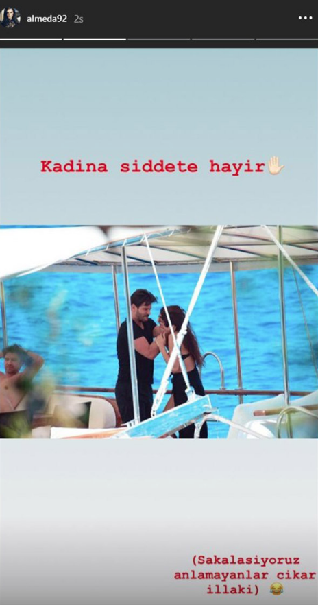 Tolgahan Sayışman'ın elinden Almeda Abazi'yi kim aldı kendisi paylaştı - Resim: 3