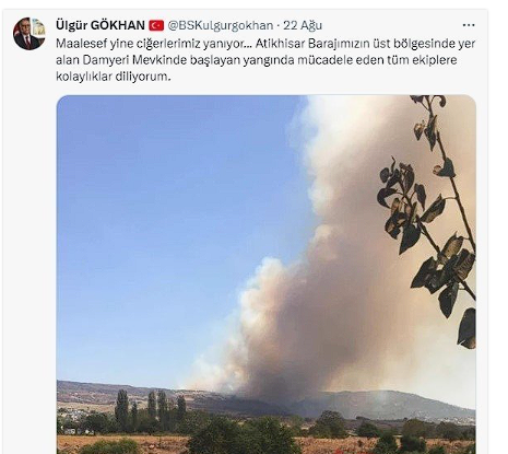 Çanakkale yandı, bitti, kül oldu: CHP'li başkan hala kayıplarda! - Resim: 0