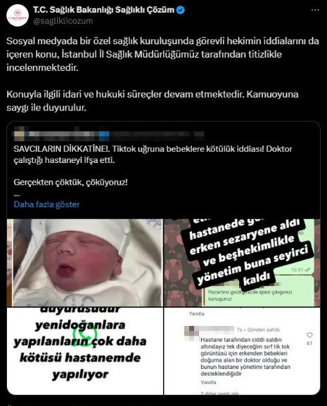 Özel hastanedeki korkunç iddialar sonrası soruşturma başlatıldı - Resim: 0