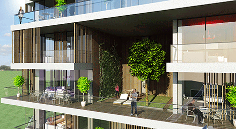 Türkiye’nin ilk rüzgar enerjili rezidansı bitmek üzere - Resim: 3