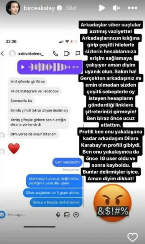 Dolandırılmaktan kıl payı kurtuldu! Birce Akalay takipçilerini uyardı - Resim: 0