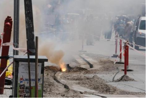 Doğalgaz borusu böyle patladı - Resim: 2