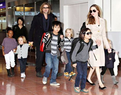 Angelina Jolie ile Brad Pitt'in çocukları - Resim: 3