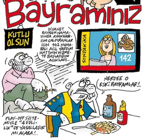 En komik bayram karikatürleri - Resim: 1