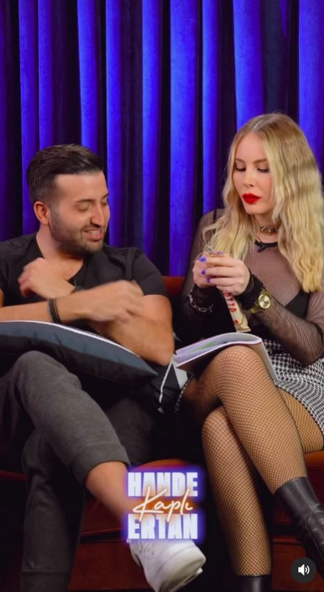 Hande Sarıoğlu'ndan olay 'Temel İçgüdü' pozu! Ertan Süzgün'e mesir macunu istedi - Resim: 3