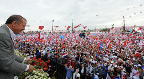 İki mitingden kareler - Resim: 4