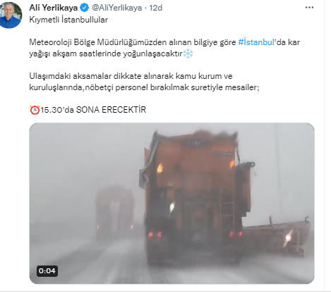 İstanbul'da kar alamı! Mesai saatleri 15.30'a çekildi AFAD'dan son dakika açıklama geldi - Resim: 0