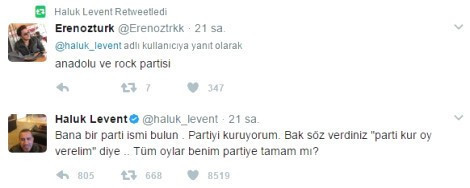 Şaka gerçeğe döndü, Haluk Levent parti kuruyor - Resim: 3