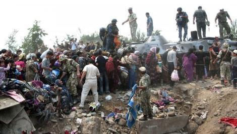 Kırgızistan-Özbekistan sınırında can pazarı - Resim: 1