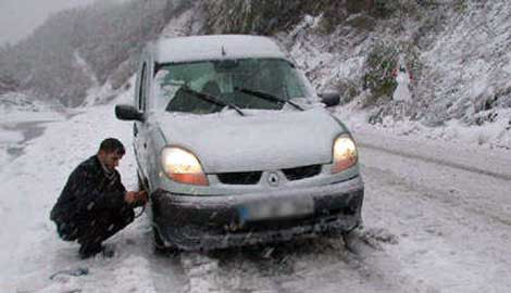 Karda nasıl araba kullanılır? - Resim: 1