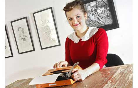 Daktiloyla neler 'çizilir'? - Resim: 2