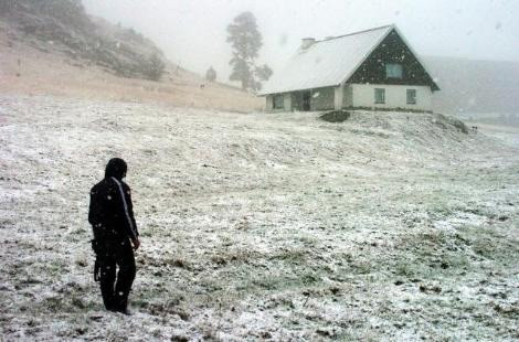 Bolu'ya ilk kar yağdı - Resim: 1