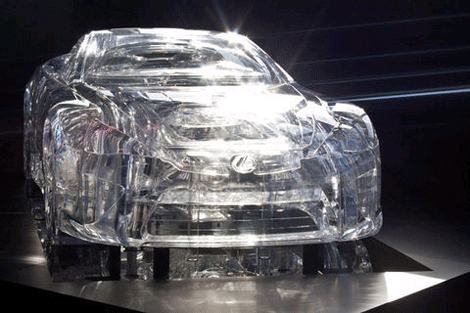 Lexus'tan saydam otomobil  - Resim: 1