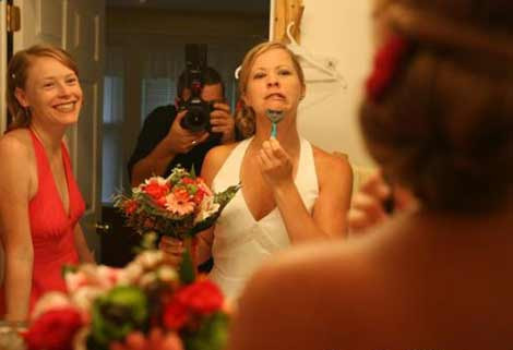 Gelinleri hiç böyle gördünüz mü? - Resim: 1