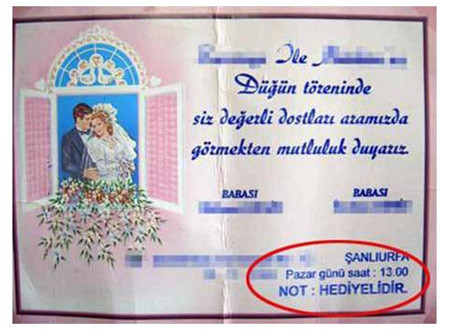 İlginç düğün davetiyeleri - Resim: 2
