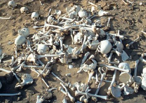 Sahara çölünde Pers kemikleri - Resim: 1