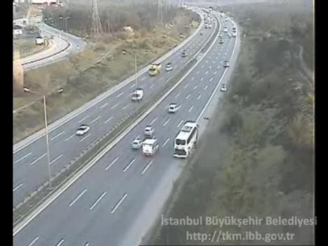 Emniyet şeridinde dehşet anları! - Resim: 4