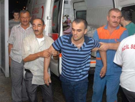 Rize'de klor tüpleri patladı! - Resim: 1