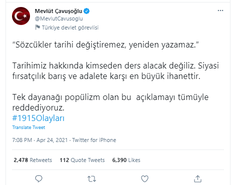 ABD Başkanı Joe Biden 1915 olaylarına 'Ermeni soykırımı' dedi! Siyasilerden sert tepki - Resim: 0