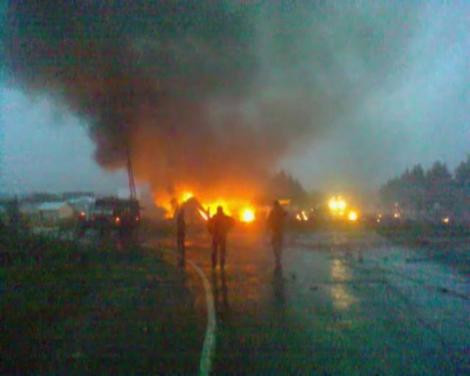 Katliam gibi kazadan ilk görüntüler - Resim: 2