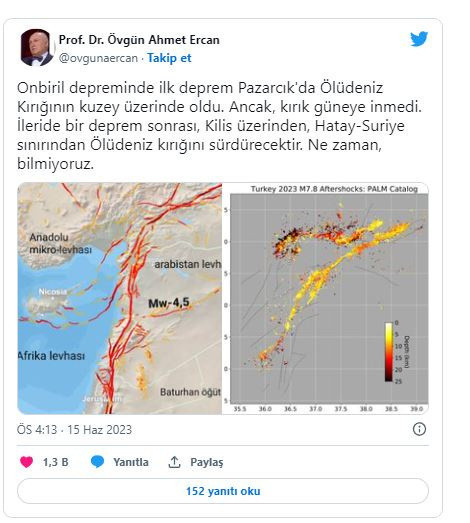 Prof. Dr. Övgün Ahmet Ercan 7 büyüklüğünde deprem beklediği bölgeyi açıkladı - Resim: 0