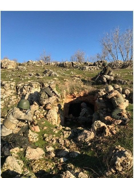 Şırnak'ta teröristlerin kullandığı 35 mağara bulundu - Resim: 3