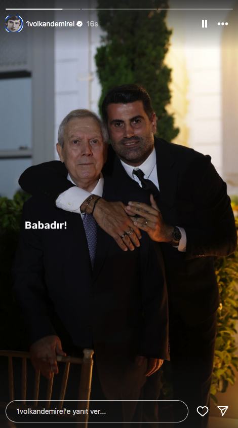 Volkan Demirel'den Aziz Yıldırım'a tek kelimelik paylaşım! - Resim: 0