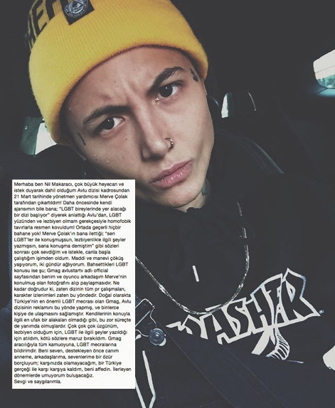 Avlu dizisinin oyuncusu açıkladı yaka paça kovuldu 'Lezbiyenim!' - Resim: 4