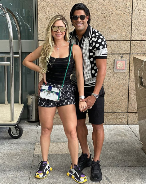 Brezilyalı futbolcu Hulk eski eşinin yeğeniyle evlendi - Resim: 2