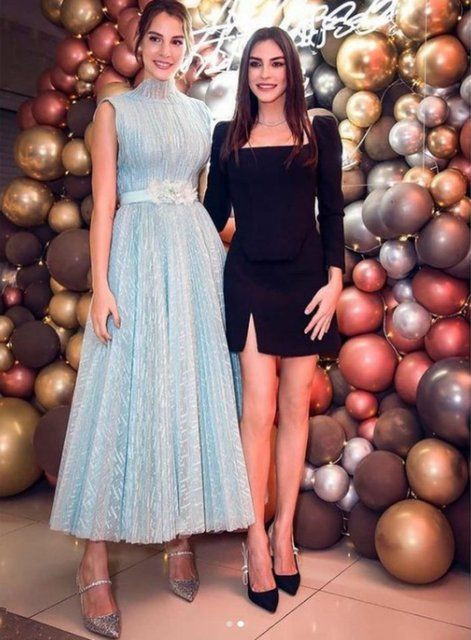 Hülya Koçyiğit'in torunu Aslışah Alkoçlar ve Kaan Demirağ nişanlandı pistin tozunu attırdı - Resim: 2