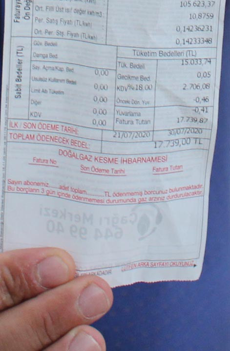 Kocaeli'de 12 lira gelmesi gereken fatura böyle gelince şaşırıp kaldı - Resim: 0