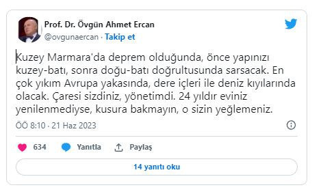 İstanbul'da en çok yıkımın olacağı yeri açıkladı! Prof. Dr. Ahmet Ercan, beklenen Marmara depremiyle ilgili uyardı - Resim: 0