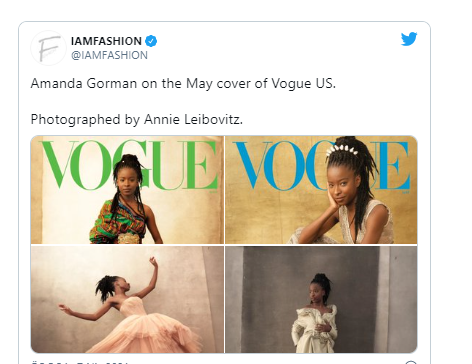 Vogue dergisi ilke imza attı: Kapağında ilk kez bir şaire yer verdi - Resim: 1