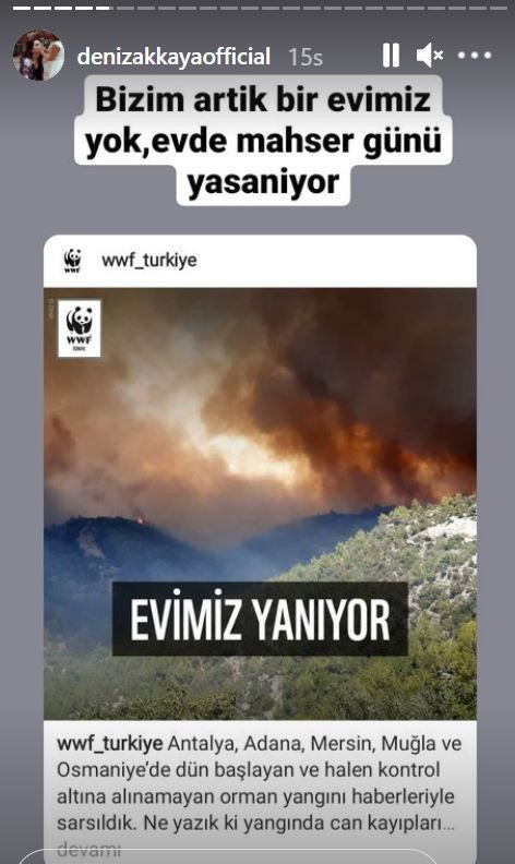 Manavgat'tan sonra Bodrum yangını... Ünlülerden sosyal medyada 'Türkiye yanıyor' isyanı! - Resim: 1