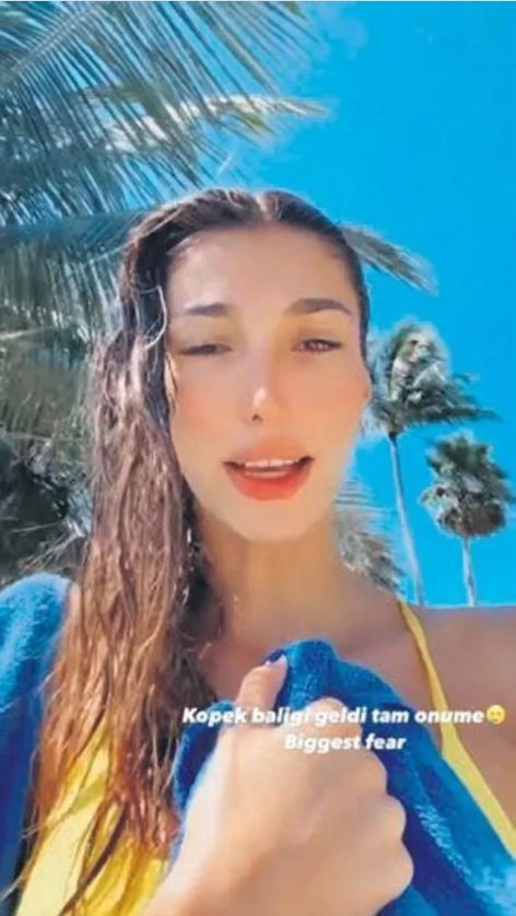 Şevval Şahin ölümden döndü! Köpek balıklarıyla burun buruna... - Resim: 2