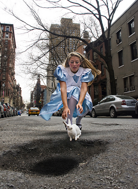 Yollardaki çukurlara yaratıcı çözümler - Resim: 2