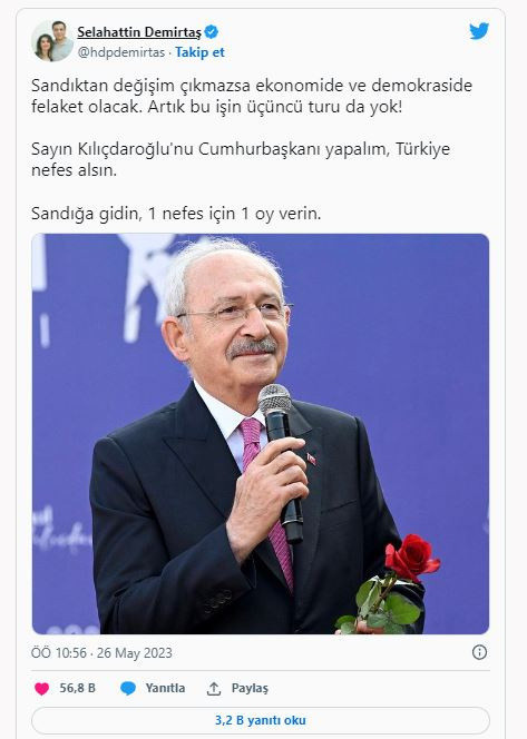 Selahattin Demirtaş, Kılıçdaroğlu-Özdağ anlaşmasından sonra sessizliğini bozdu - Resim: 0