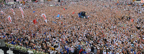 İki mitingden kareler - Resim: 1