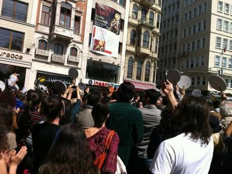 Beyoğlu'nda 'Şehir Tiyatroları' eylemi! - Resim: 3