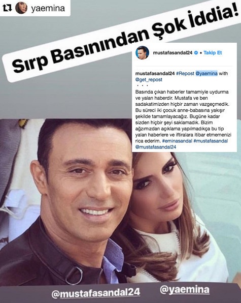 Mustafa Sandal ve Emina Sandal boşanıyor resmi açıklama - Resim: 3
