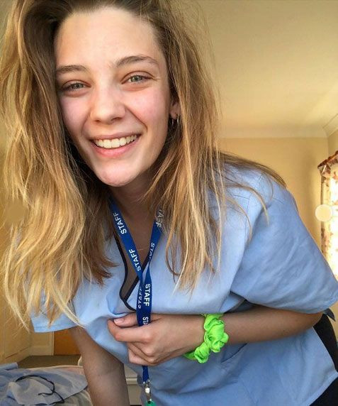 Genç modelden örnek hareket! Korona ile savaşıyor ama nasıl - Resim: 3