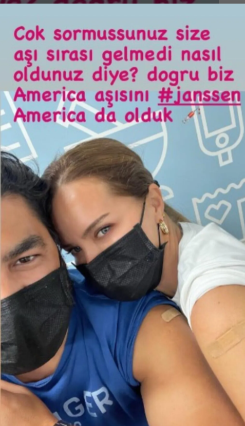 Ebru Şallı aşı tepkilerine yanıt verdi! 'Biz Amerika'da aşı olduk' - Resim: 2