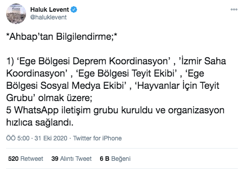 Haluk Levent İzmir'de yaraların sarılması için yapılanları anlattı AHBAP sahada - Resim: 4
