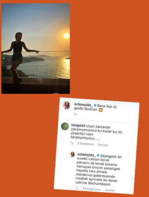 Takipçisinden Özlem Yıldız'ı kızdıran soru! - Resim: 4